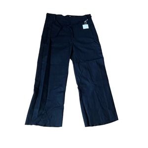 NWT Women's 2139 3207‎ Ch. Black Slacks Wide Leg SZ 31